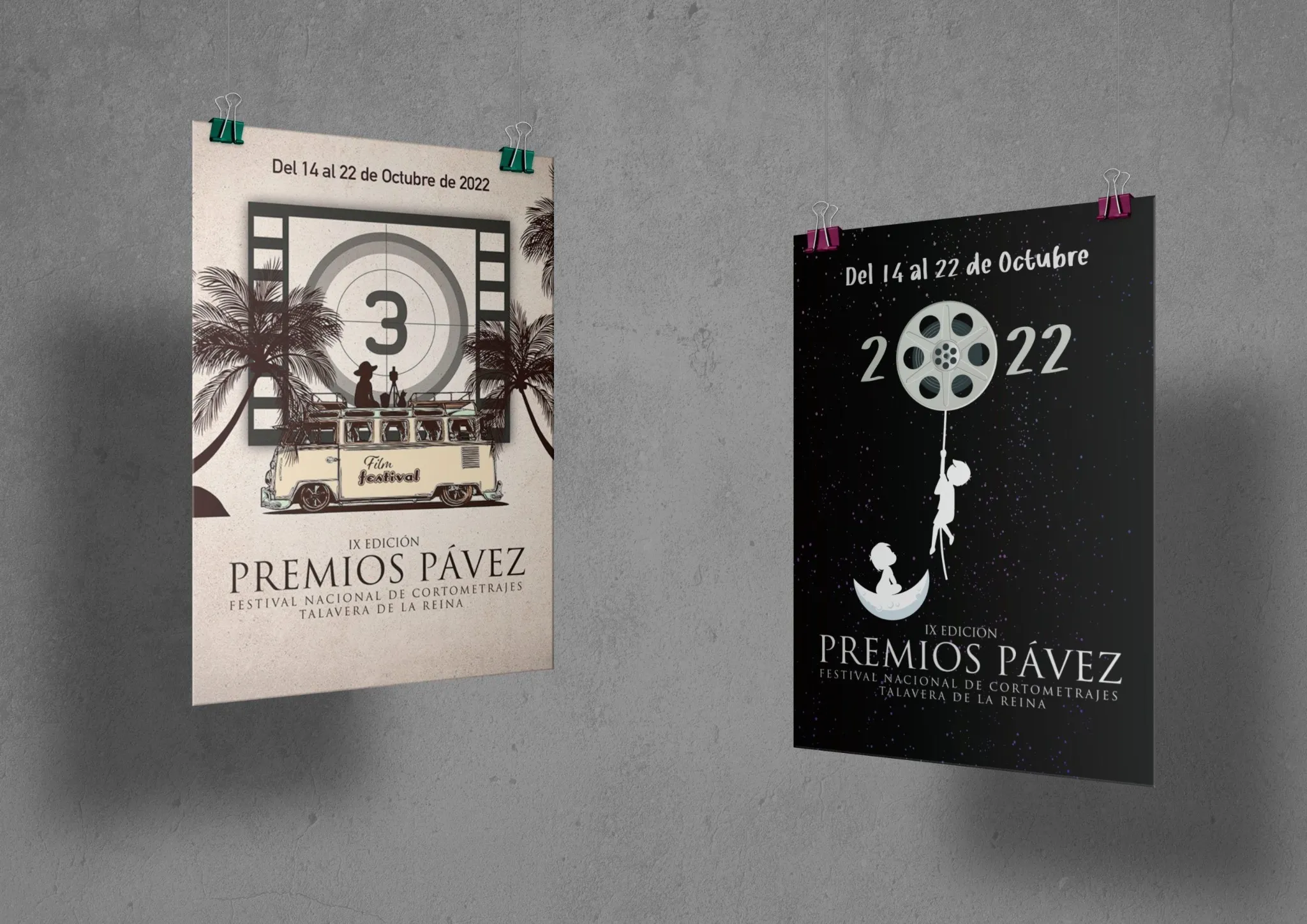Carteles premios Pávez 2022