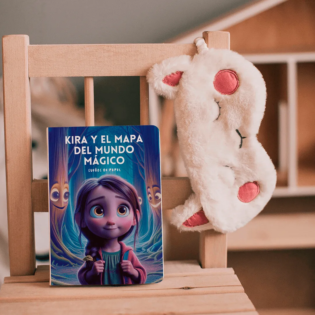 Libro infantil "kira y el mapa del mundo mágico"